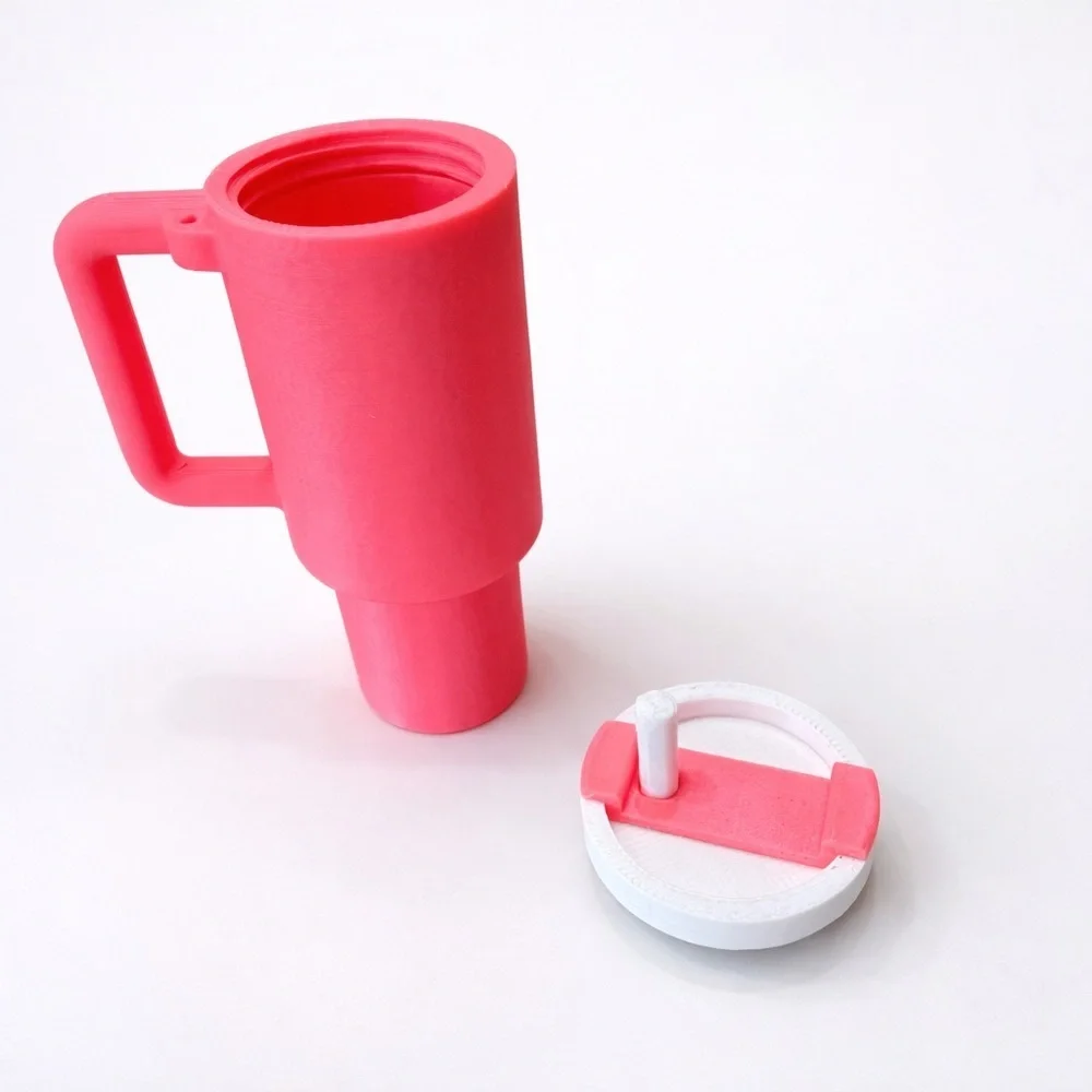 3D Printed Mini Tumbler Chapstick Holder Cute Lip Balm Holder Cup Stanley